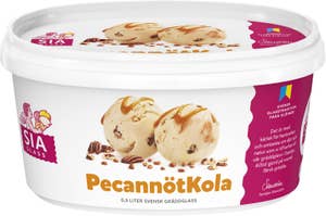 SIA Glass Gräddglass Pecannötkola