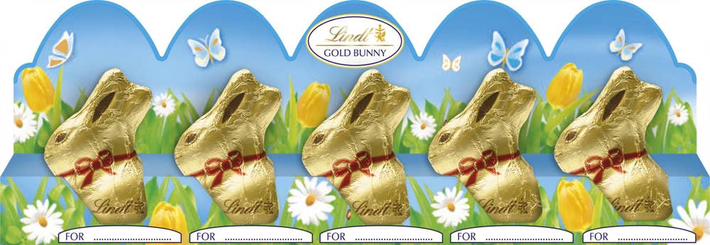 Lindt Gold Bunny Mini Choklad 5x10g