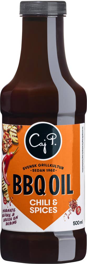 Caj P Grillolja BBQ Chili & Spices