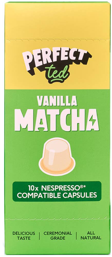 Perfect Ted Matchakapslar Vanilj