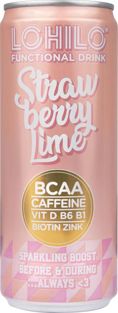 Lohilo Energidryck Strawberry Lime Lohilo