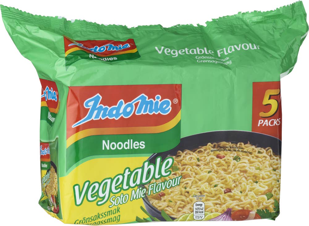 Indomie Nudlar Grönsakssmak 5-p