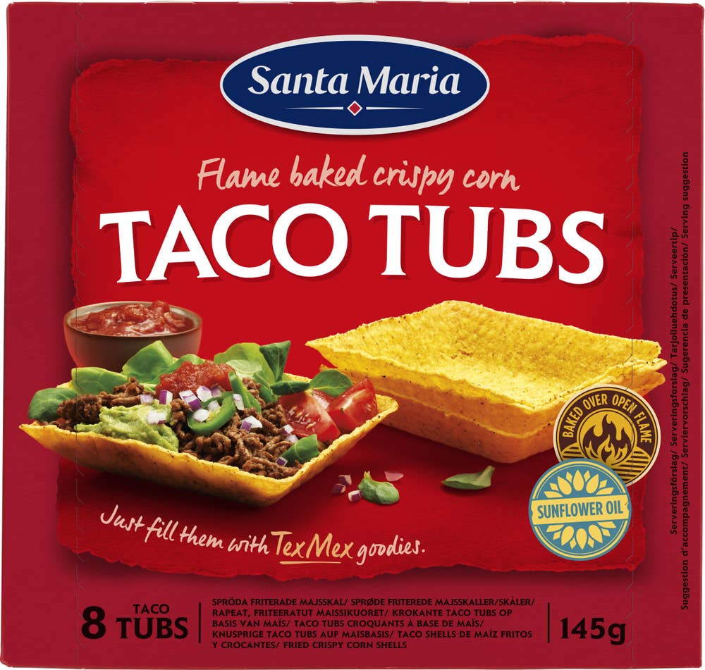 Taco Tubs 8-p