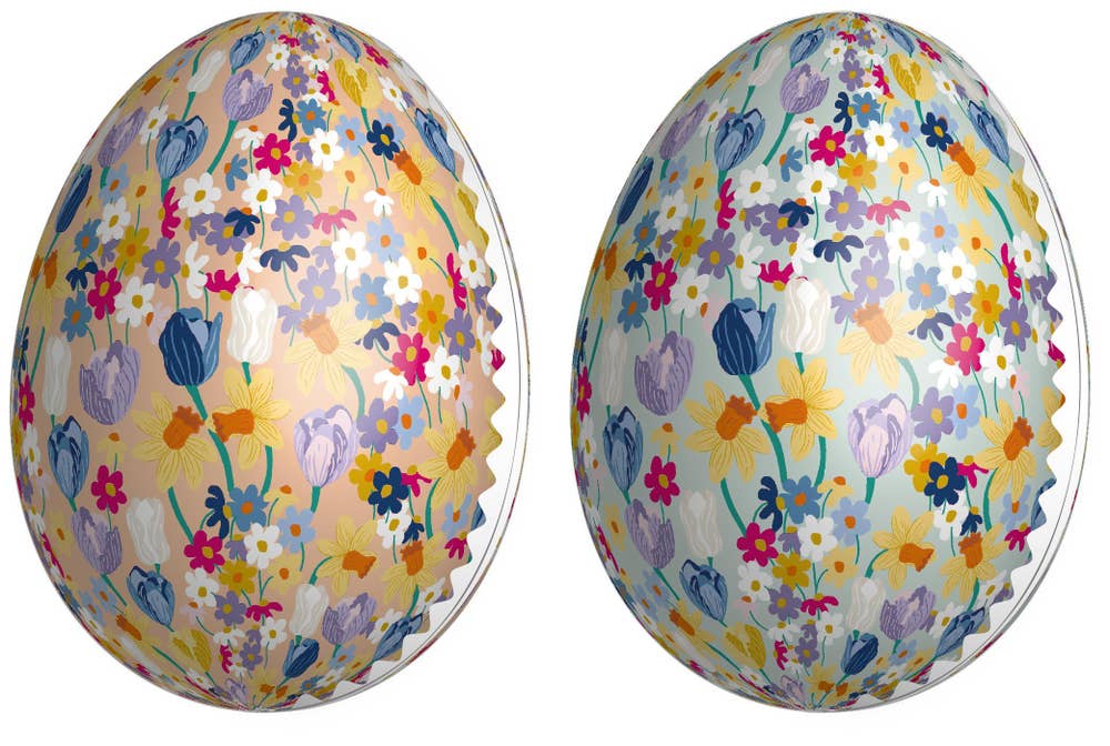 Hedlundgruppen Påskägg Blommor 15cm FSC