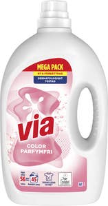 Via Flytande Tvättmedel Color Parfymfri