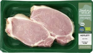 Smak av SVEA Fläskkotlett Skivad KRAV