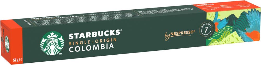STARBUCKS Colombia 7 Kaffekapslar