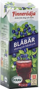 Finnerödja Dryck Blåbär EKO/KRAV