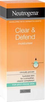 Neutrogena® Neutrogena Clear & Defend Moisturiser, Ansiktskräm,