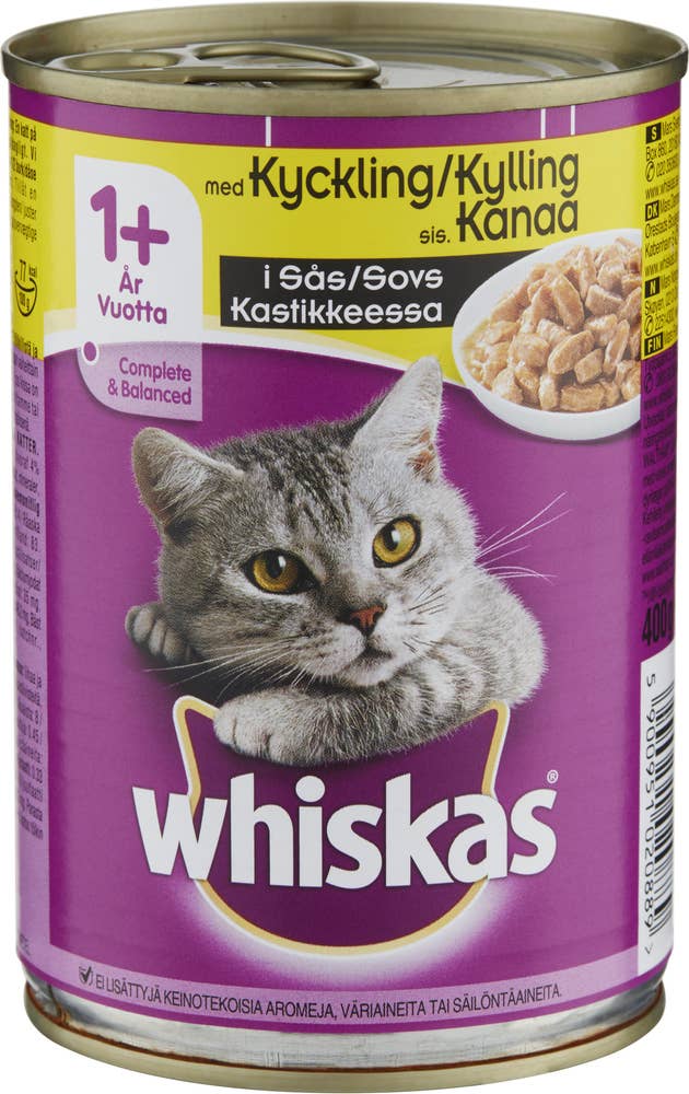 Whiskas Kattmat Bit i Sås Kyckling Whiskas