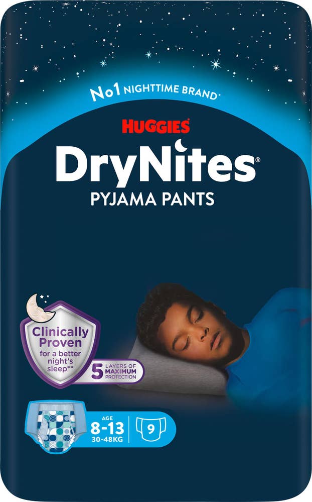 DryNites Nattblöja Pojke 8-15år 27-57kg