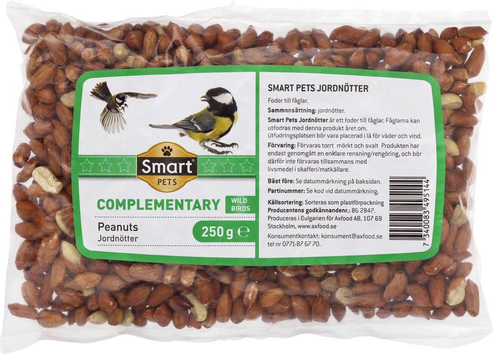 Smart Fågelmat Jordnötspåse Smart Pets