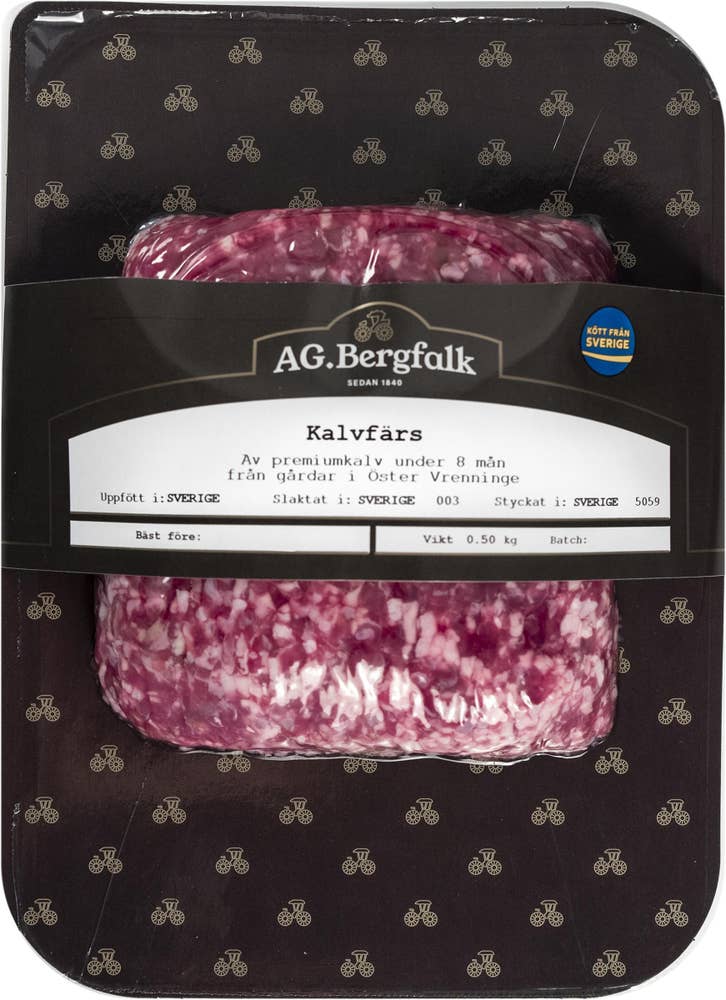 AG Bergfalk Kalvfärs 15% 500g AG Bergfalk