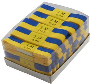 Hedlundgruppen Sidenband Blå & Gul 3m