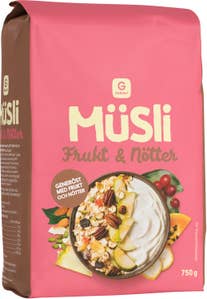 Garant Müsli Frukt & Nöt