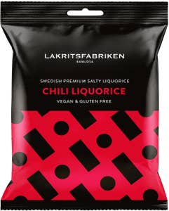 Lakritsfabriken i Ramlösa Saltlakrits Chili