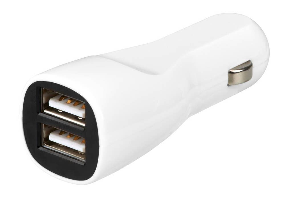 Clas Ohlson 12/24 V USB-Laddare Dubbel Clas Ohlson