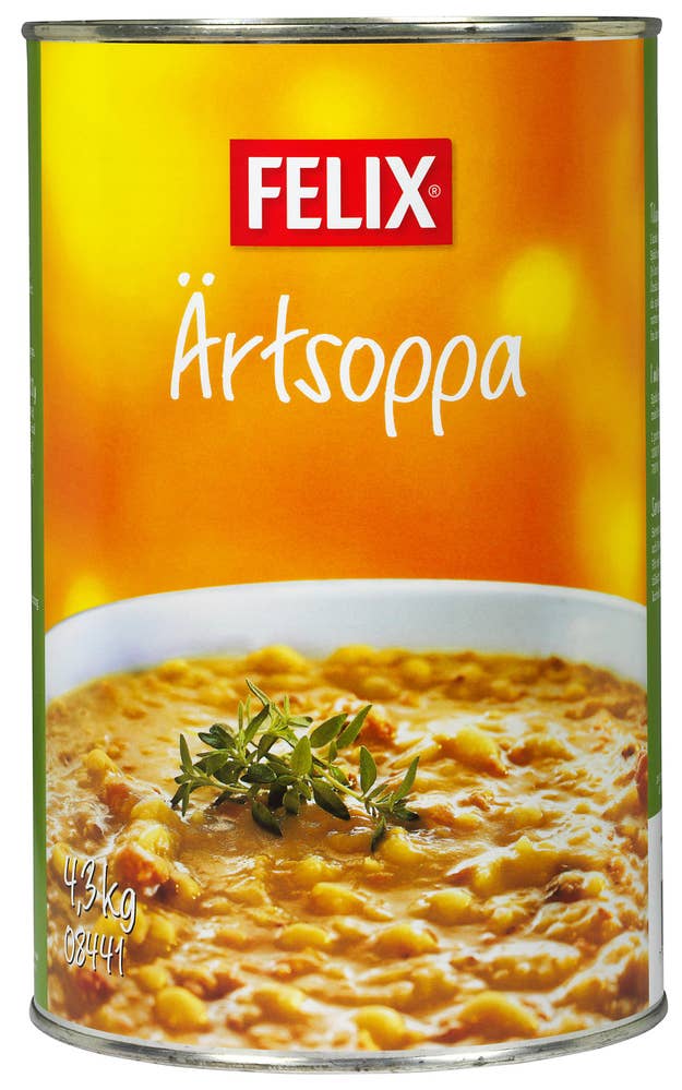 Felix Ärtsoppa burk