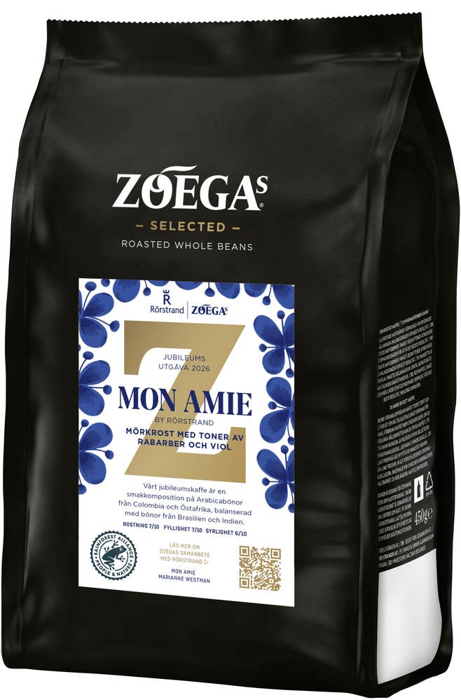 ZOÉGAS Mon Amie Hela Kaffebönor