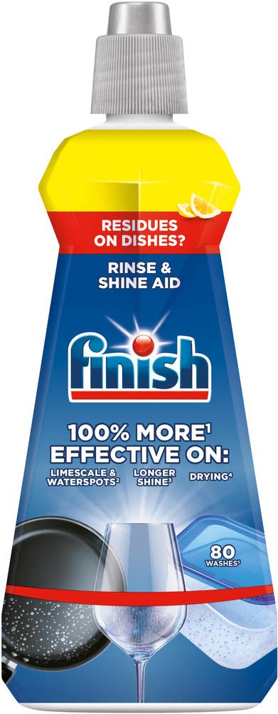 Finish Spolglans Rinse & Shine Lemon