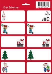 Hedlundgruppen Juletiketter