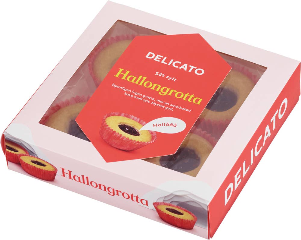 Delicato Hallongrotta 4-p Delicato