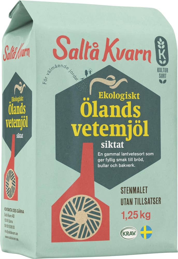 Saltå Kvarn Ölandsvetemjöl Siktat EKO/KRAV