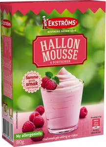 Ekströms Hallonmousse