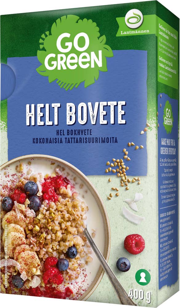 Ej sorterad Helt Bovete Gogreen