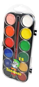 SENSE FÖRSÄLJNING AB Vattenfärglåda Basfärger