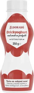 Eldorado Drickyoghurt Jordgubb 0,8% 250g