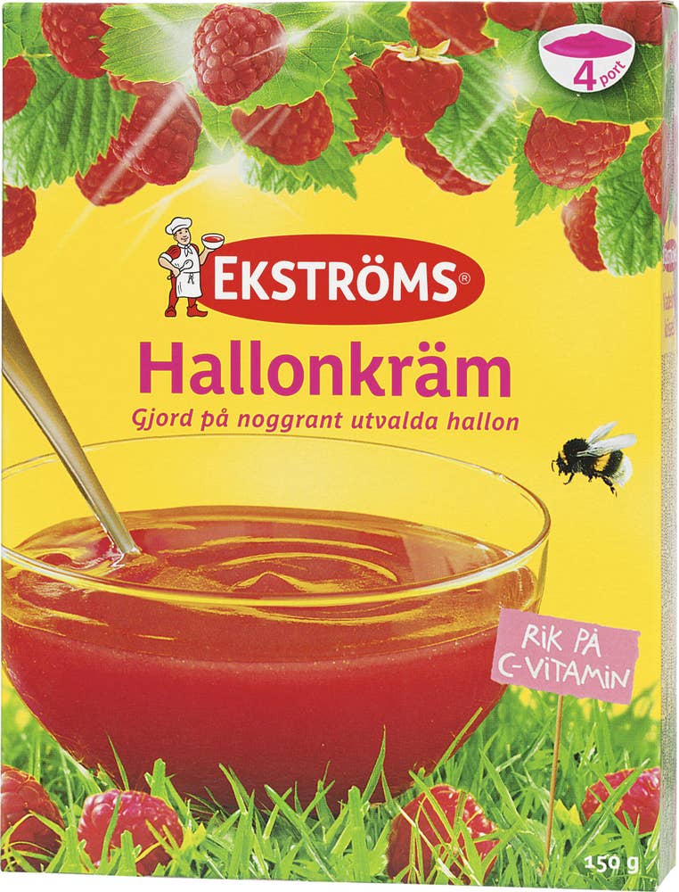 Ekströms Hallonkräm Ekströms