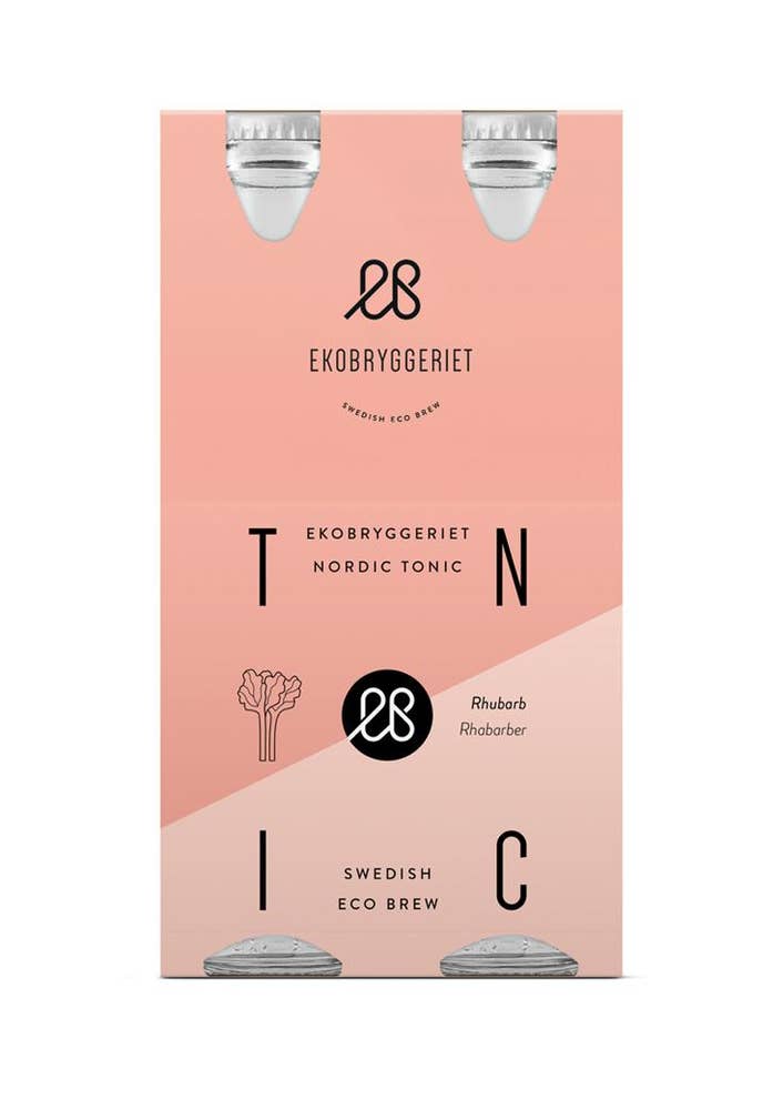 Ekobryggeriet Tonic Rabarber EKO 4x Ekobryggeriet