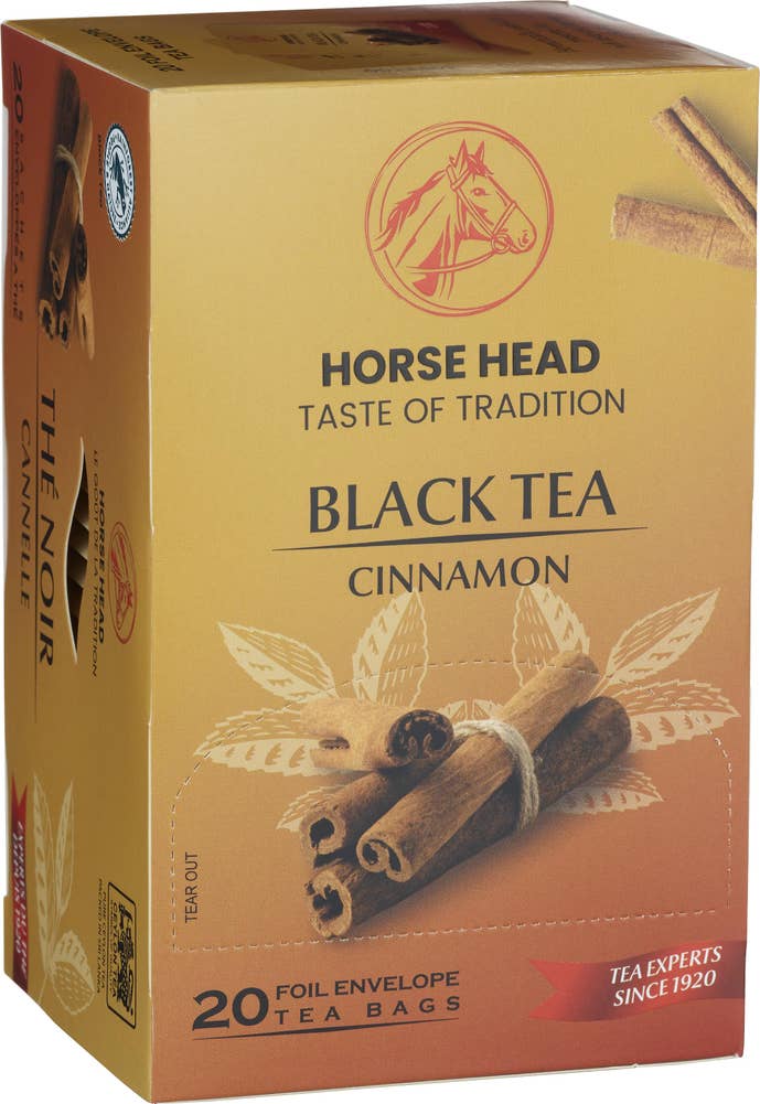 Horse Head Svart Te Kanel