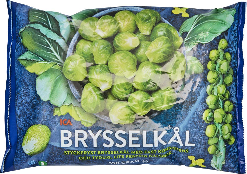 Ej sorterad Fryst Brysselkål Ica