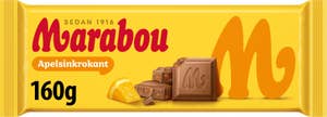Marabou Mjölkchoklad Apelsinkrokant