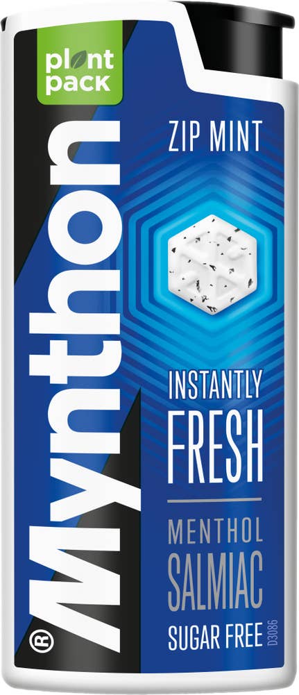 Mynthon Halstabletter Zip Mint Salmiac Sockerfri