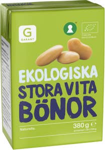 Garant Eko Stora Vita Bönor EKO