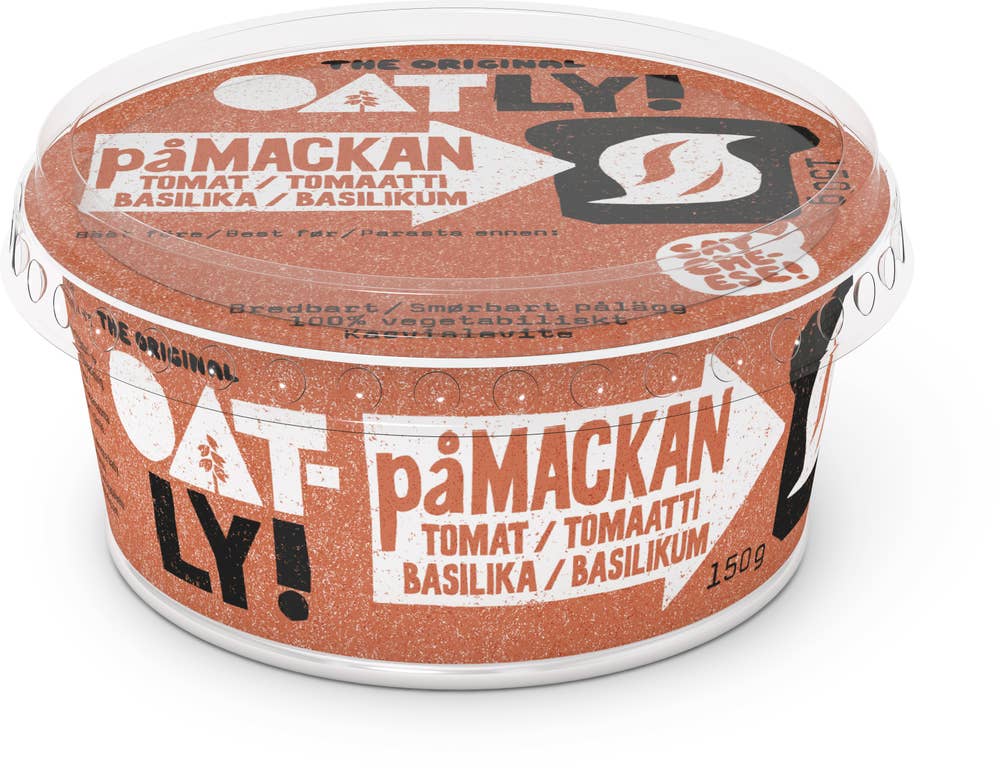 Oatly PåMackan Tomat & Basilika Oatly