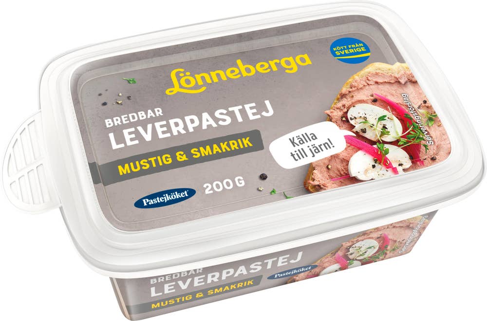 Pastejköket Leverpastej Mustig & Smakrik Bredbar