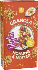 Garant Granola Honung & Nötter