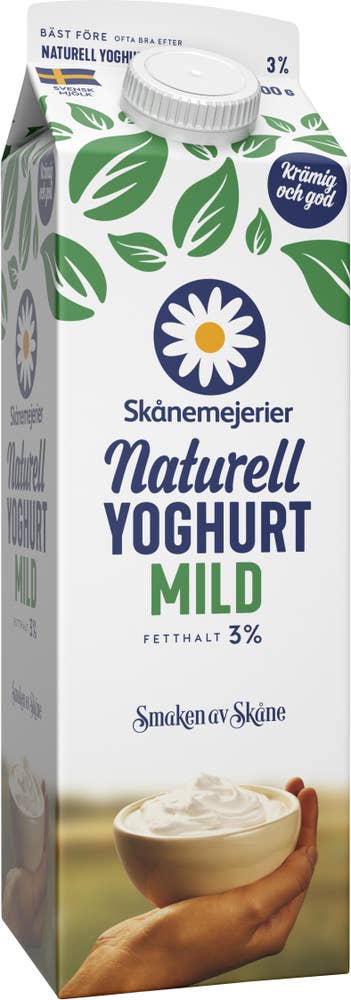 Skånemejerier Mild Naturell Yoghurt 3%