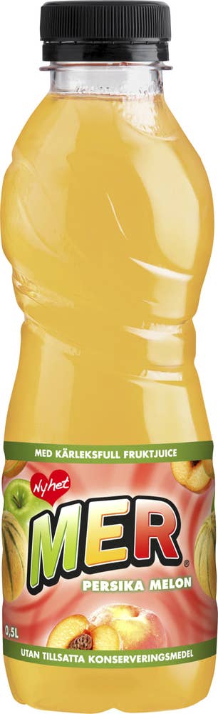 Ej sorterad Persika/Melon Mer