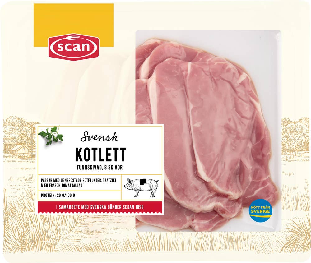Kotlett Tunnskivad