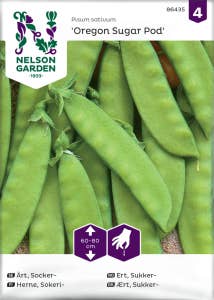 Nelson Garden Odlingsfrön Sockerärta Oregon sugar pod