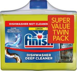 Finish Maskinrengöring Diskmaskin Lemon 2 x 250ml