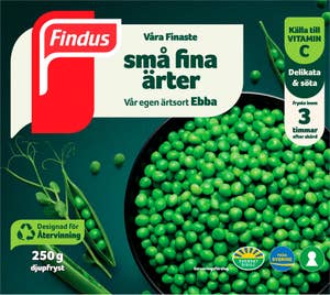 Findus Små Fina Ärter Fryst