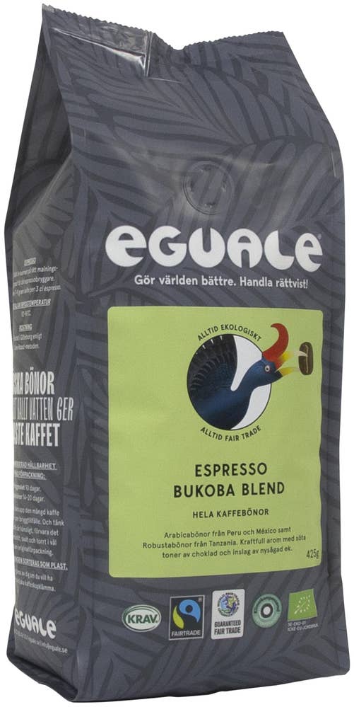 Eguale Espresso Hela Bönor Bukoba Blend KRAV/Fairtrade