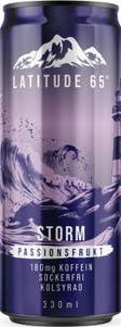 Latitude 65 AB Energidryck Storm Passionsfrukt Sockerfri