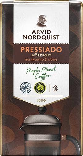 Arvid Nordquist Pressiado Bryggkaffe Mörkrost